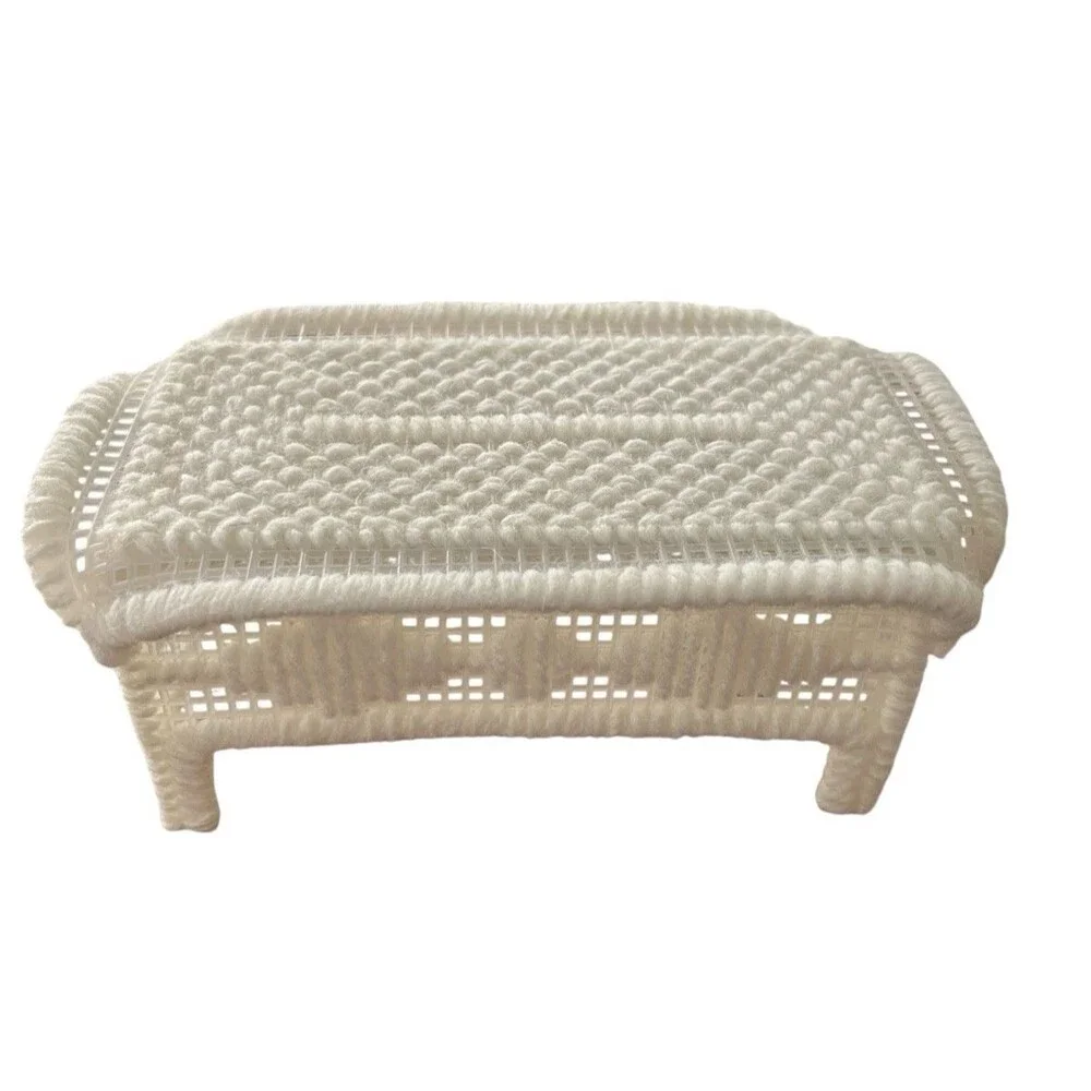 Handmade Barbie Compatible Furniture 2 Table Chair Sofa Lounge Doll not Included